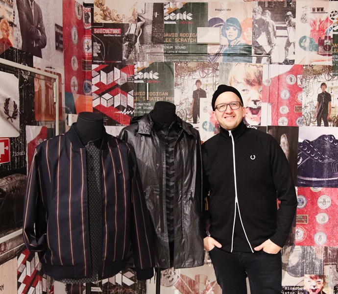 Store Manager Niclas from Fred Perry
