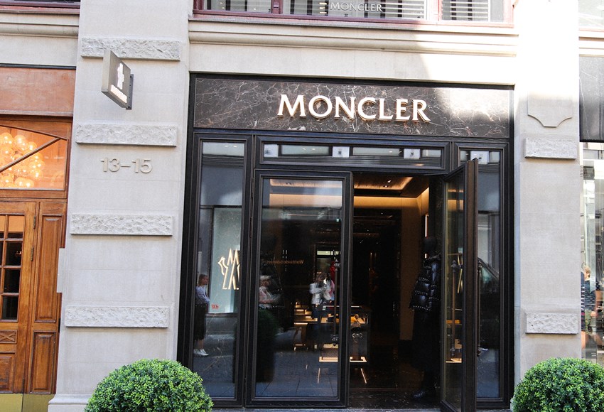 Moncler with their first flagship store in Oslo