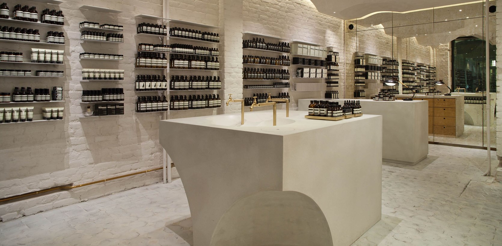 TAKE A LOOK INSIDE THE STORE: 
AESOP